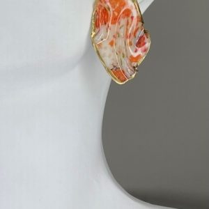 گوشواره رزینی دفرمه