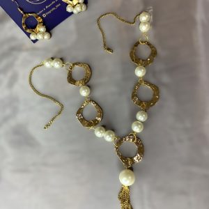 ست گردنبند و گوشواره مروارید