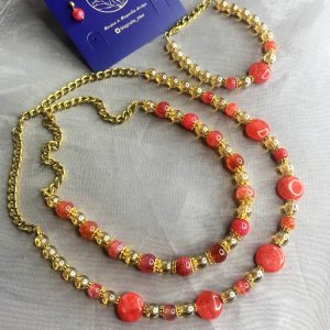 ست عقیق گلبهی