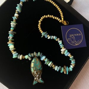 گردنبند ماهی تبتی