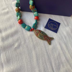 گردنبند ماهی تبتی