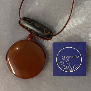 گردنبند بلند عقیق