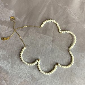 گردنبند مینیمال مروارید