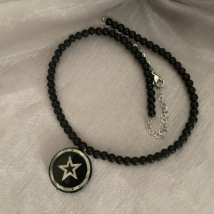 گردنبند مردانه ماه و ستاره